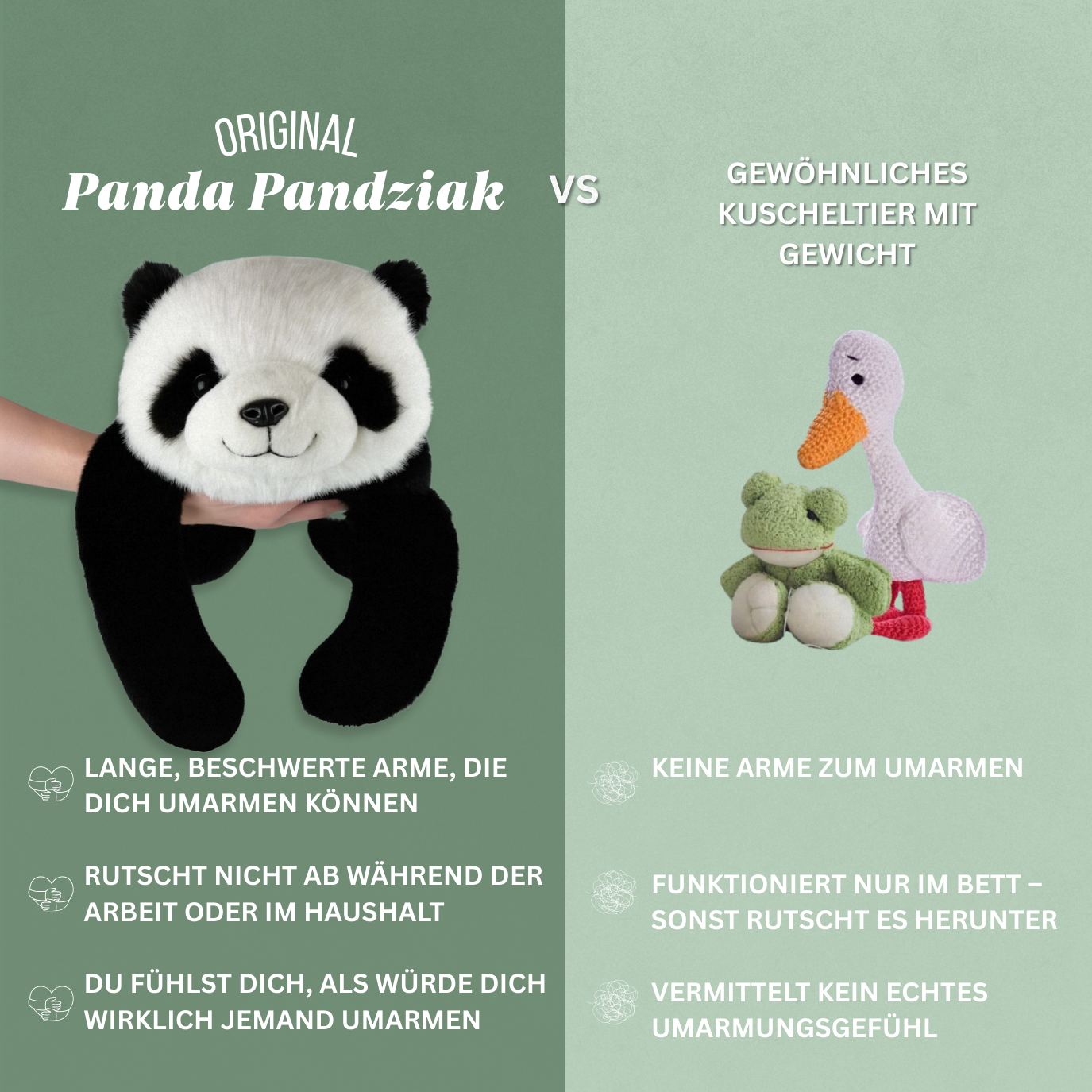 Gewichtetes Kuscheltier