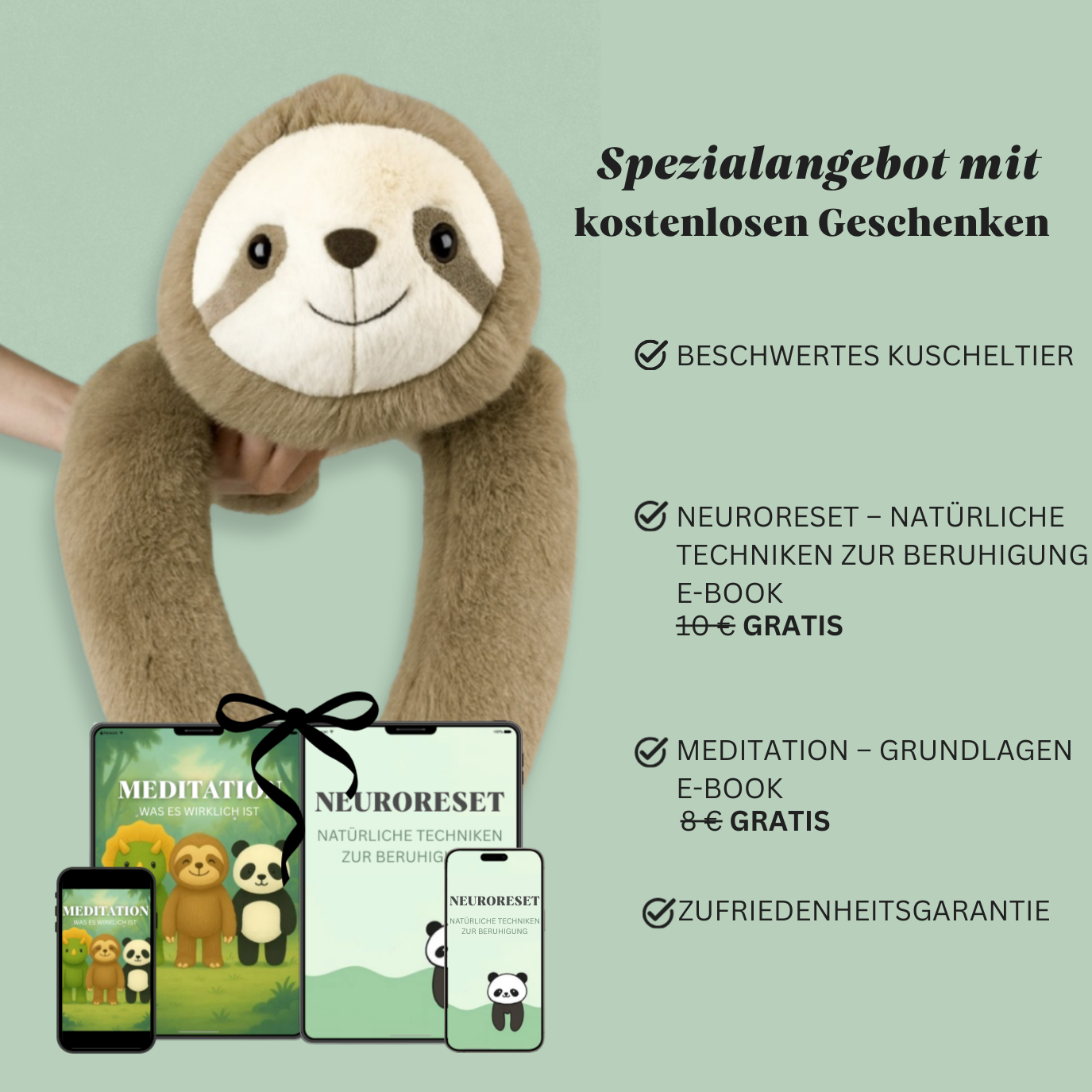 Gewichtetes Kuscheltier