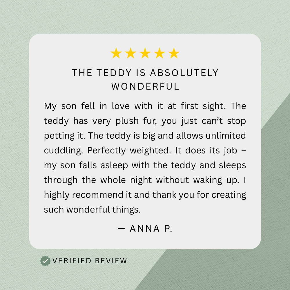 Weightie™ - Weighted Stuffed Animal