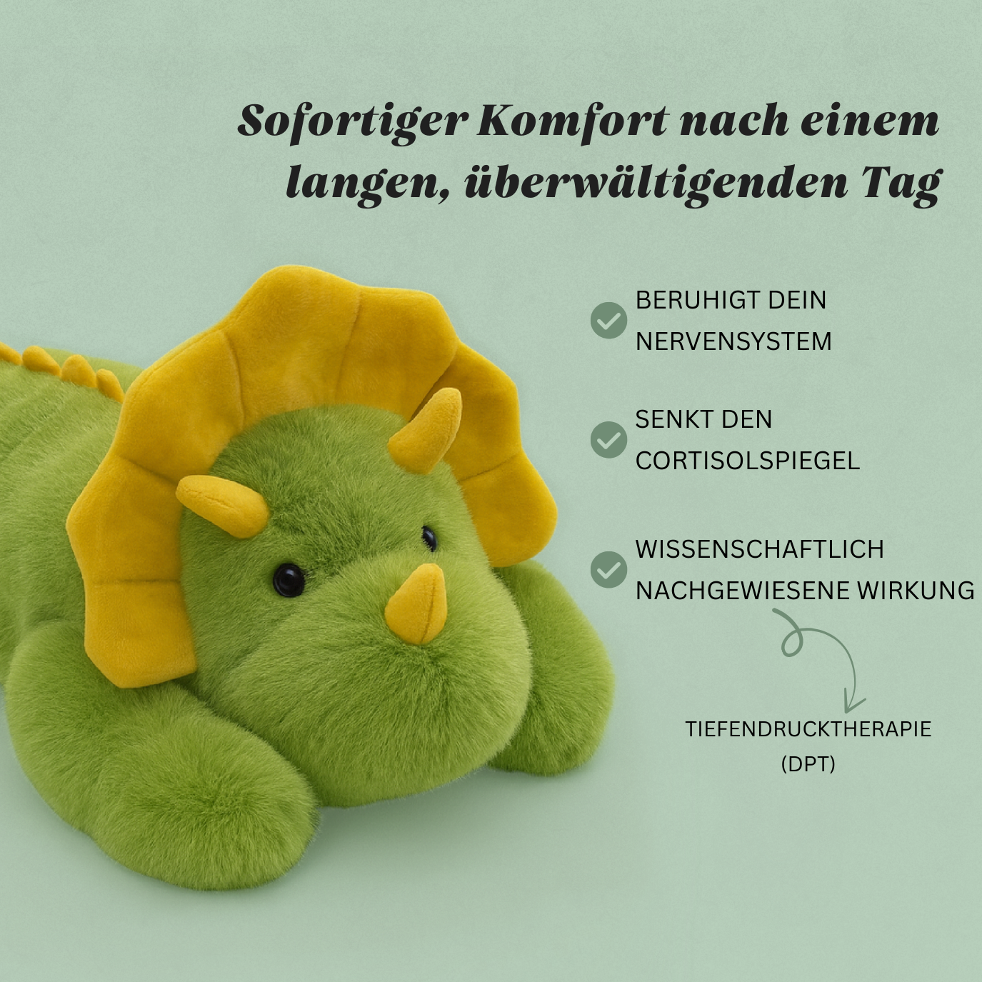 Gewichtetes Kuscheltier